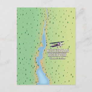 Stausee Kuchurhan Ukraine & Moldau Karte