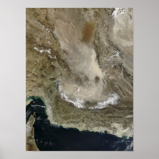 Stausturm im Iran Poster (Vorne)