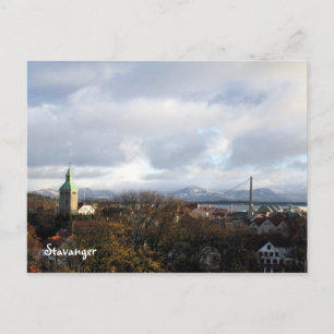 Stavanger, Norwegen Postkarte