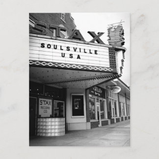 Stax Platten Postcard Postkarte