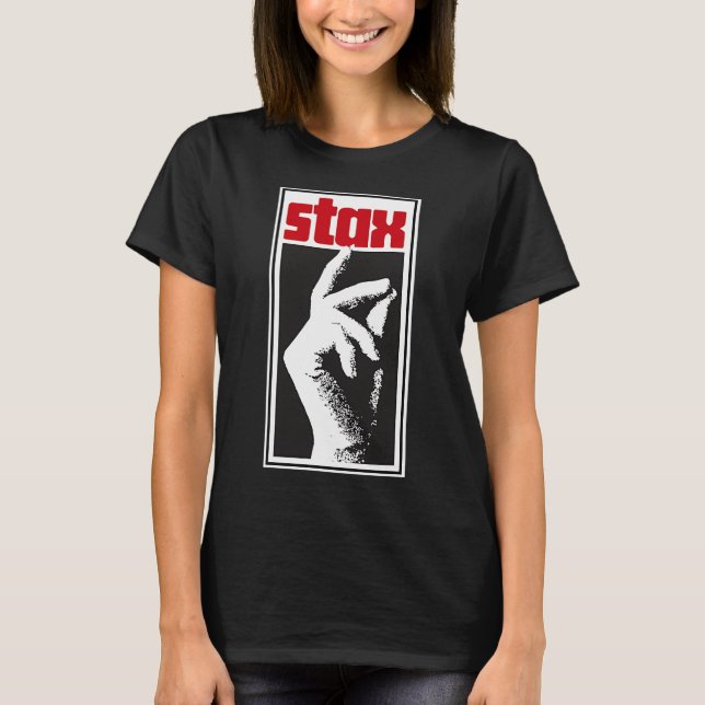 Stax-Plattenlabel-Klassiker T-Shirt (Vorderseite)