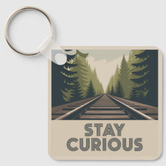 Stay Curious Schlüsselanhänger