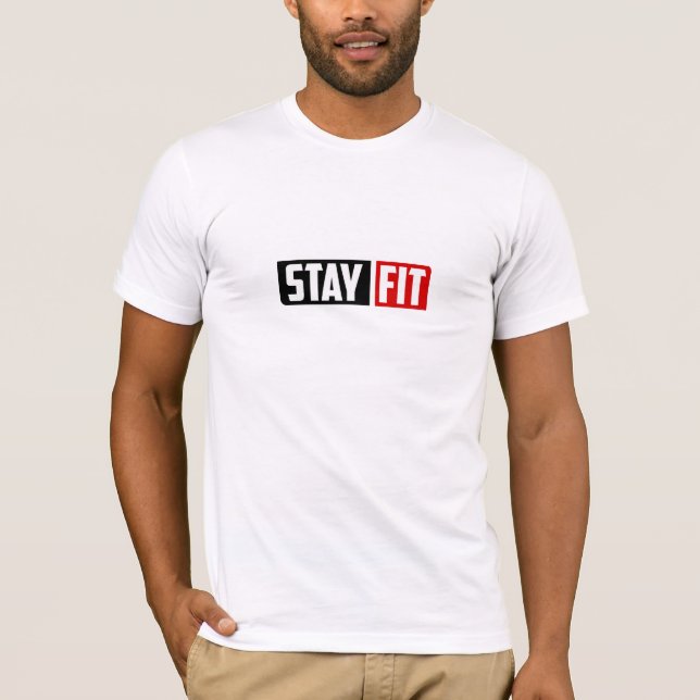 Stay Fit - Gym T-Shirt (Devant)