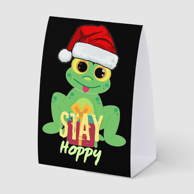 Stay Hoppy Tischaufsteller (Vorderseite)
