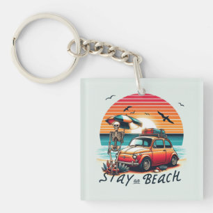 Stay On Beach - Retro Vibes - Skeleton