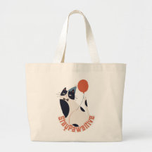 Stay Pawsitive Jumbo Tuxedo Cat Birthday Party