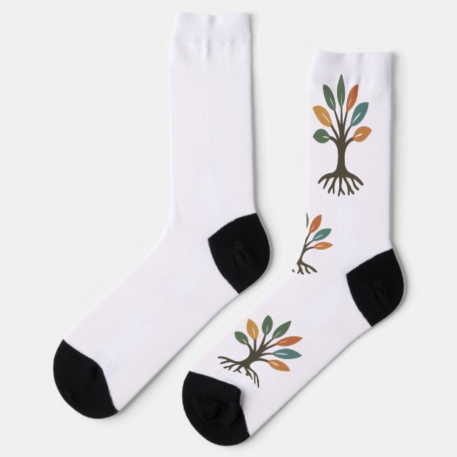 Stay Rooted Cozy Tee Socken (Linkes Detail)
