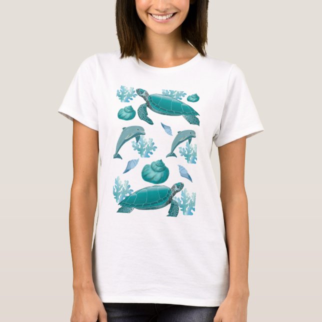 Stay Salty Tee | Aesthetic Ocean Vibes (Vorderseite)