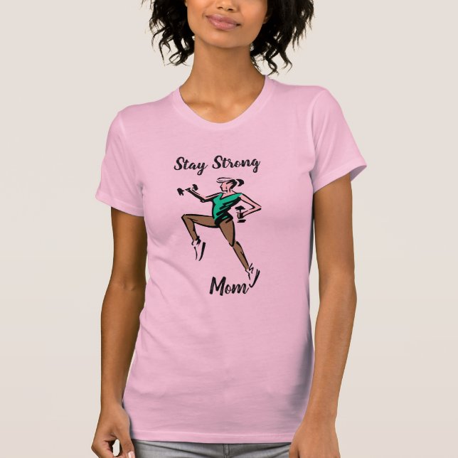 Stay Strong Personalized Support T-Shirt |  (Vorderseite)