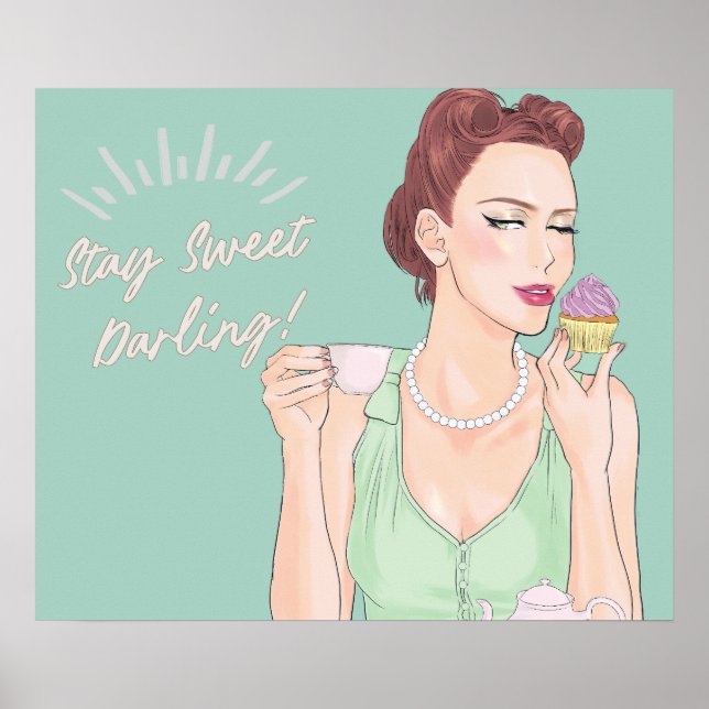 Stay Sweet, Darling! Poster (Vorne)
