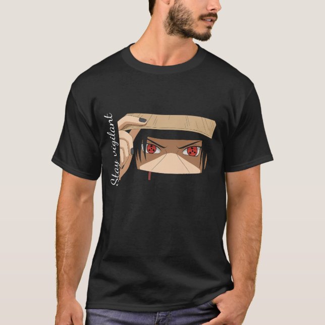 Stay Vigilant – The Red Gaze T-Shirt (Vorderseite)