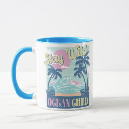 "Stay Wild Ocean Child - Strand vintage Tasse