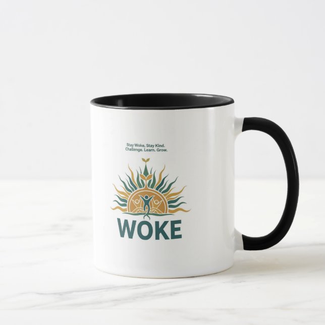 Stay Woke Becher Tasse (Rechts)