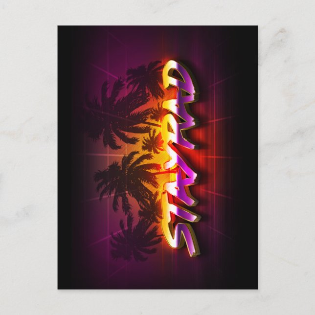 StayRad 80 Postkarte (Vorderseite)