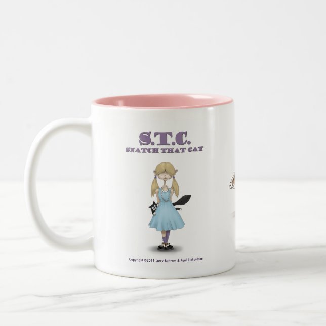 STC-Tasse Zweifarbige Tasse (Links)