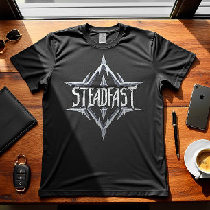 Steadfast - Motivierend Design T-Shirt