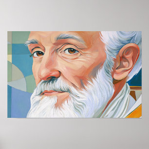 Steadfast Shepherd: Papst Saint Leo der Große Poster