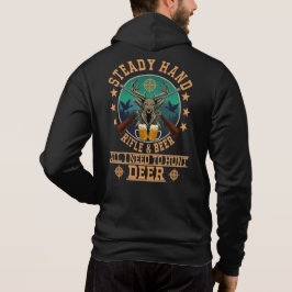 STEADY HAND RIFLE AND BIER HOODIE