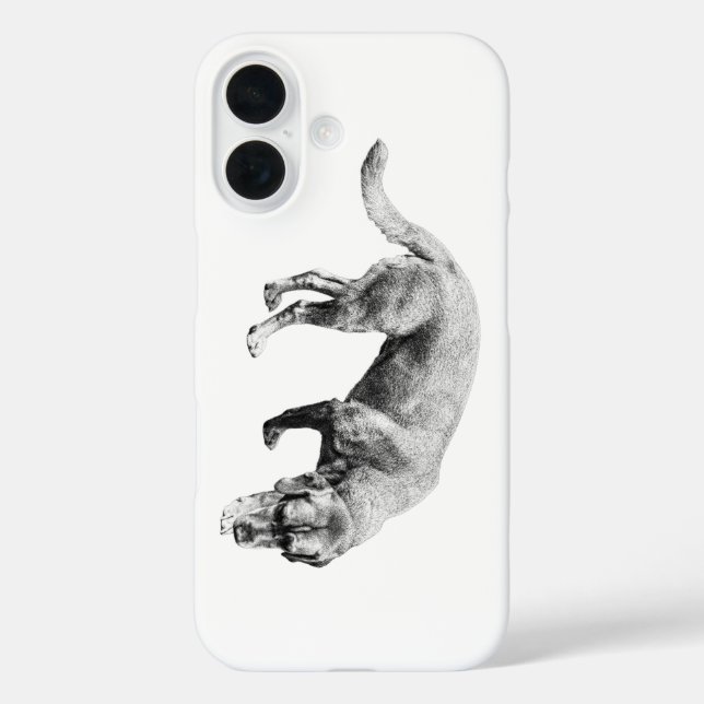 Steady Harvest Watcher iPhone 16 Hülle (Rückseite)