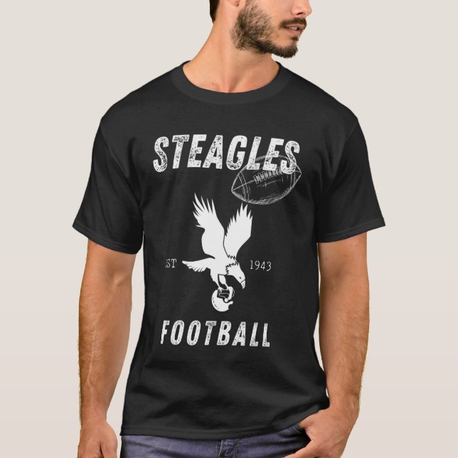 Steagles Football Est 1943 Phil-Phit Combine Team T-Shirt (Vorderseite)