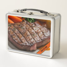 Steak Dinner und Kuh
