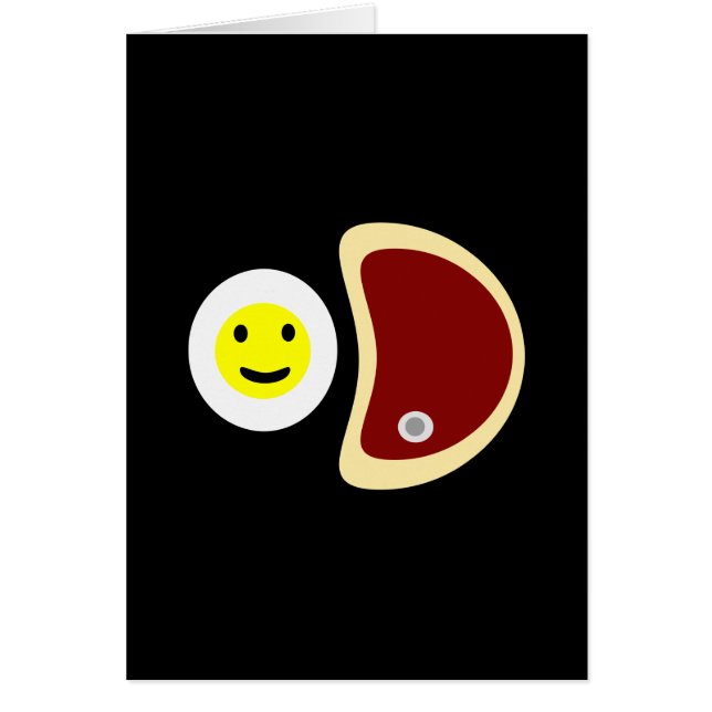 Steak et oeufs (Devant)