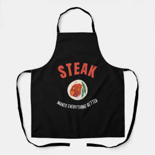 Steak macht alles besser schürze