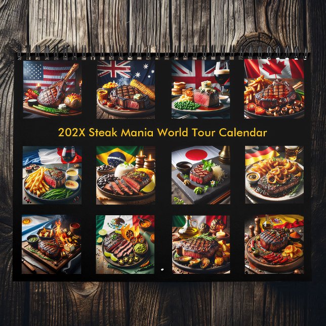 Steak Mania World Tour 2025/2026 Kalender (Von Creator hochgeladen)