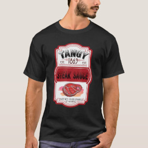 Steak Sauces Flasche Paare Kostüm T-Shirt