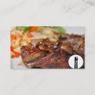 Steakhouse Restaurant Visitenkarte