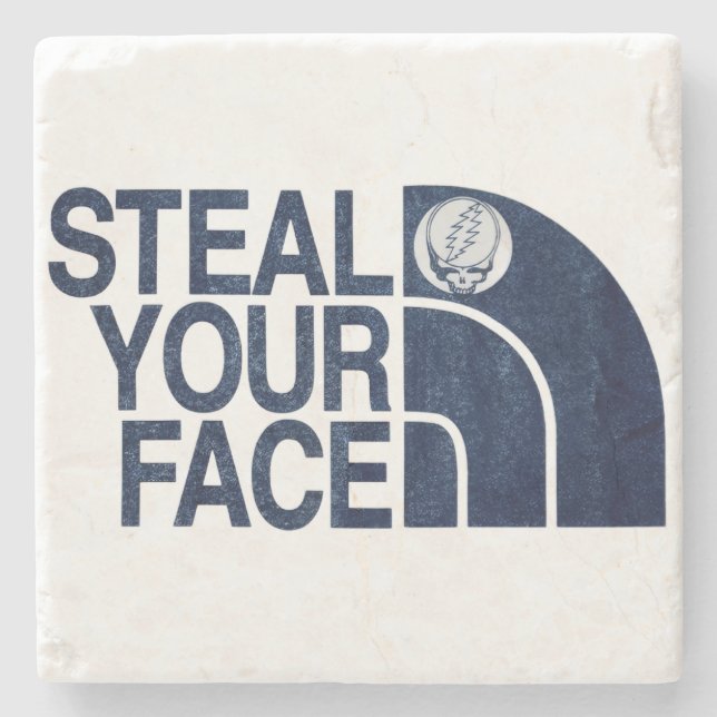 Steal Your Face Stein Coaster Steinuntersetzer (Vorderseite)