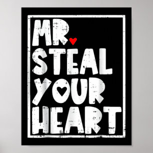 Steal Your Heart Valentinstag Poster