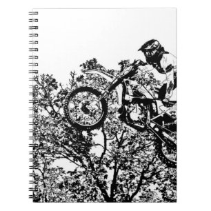 Stealing the Air - Freestyle Motocross Rider Notizblock
