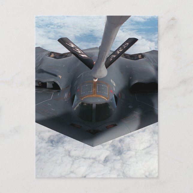 Stealth Bomber Postkarte (Vorderseite)