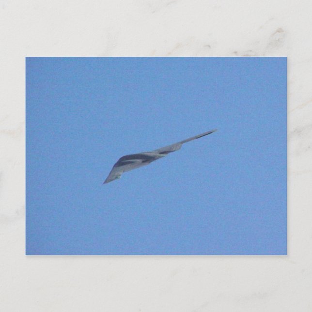 Stealth Bomber Postkarte (Vorderseite)