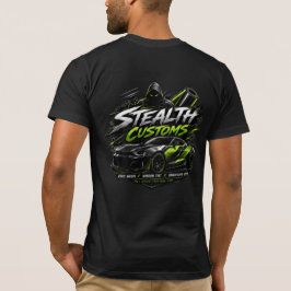 Stealth Customs Vinylfolie Fensterfolie Grafik T-Shirt