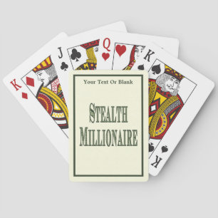 Stealth Millionaire Spielkarten