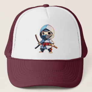 Stealth Ninja bestickte Cap Truckerkappe