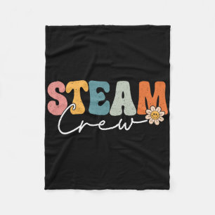 Steam-Crew Zurück zur Schule Naturwissenschaften I Fleecedecke