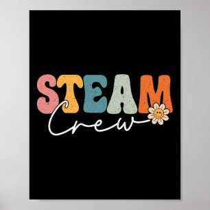 Steam-Crew Zurück zur Schule Naturwissenschaften I Poster