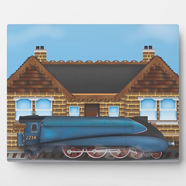 Steam Engine Fotoplatte (Vorderseite)