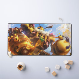 Steam Golem Gaming Desk Mat | Anpassbare Pad Schreibtischunterlage