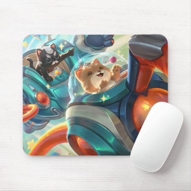 Steam Golem Gaming Mousepad | Anpassbare Pads (Mit Mouse)