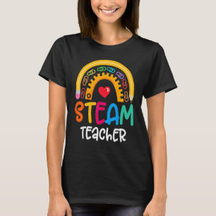 Steam Lehrer Squad Team Crew Zurück zur Schule Ste T-Shirt