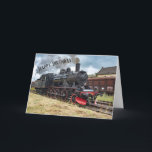 Steam Locomotive Boilermaker Bahn Funny Birthday Karte<br><div class="desc">Es gibt hier definitiv ein paar Doppelgänger - und ein Bahnfreund wird es Liebe geben! Machen Sie sich selbst zum Bohrer ...  und umarmen,  umarmen,  umarmen!! LOL Lachte einen Zugliebhaber (jedweder Art)!</div>
