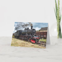 Steam Locomotive Boilermaker Bahn Funny Birthday