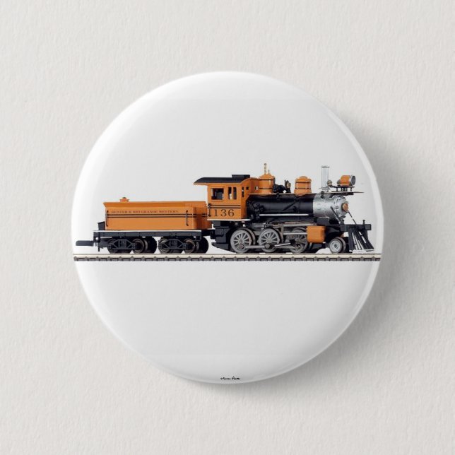 Steam Locomotive Mogul Button (Vorderseite)