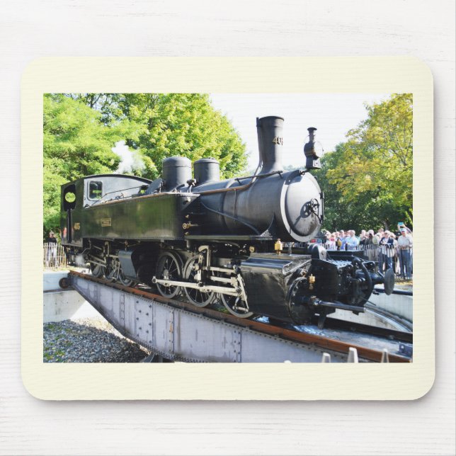 Steam Motor, Frankreich Mousepad (Vorne)