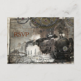 Steam Motor Steampunk UAWG RSVP Karte