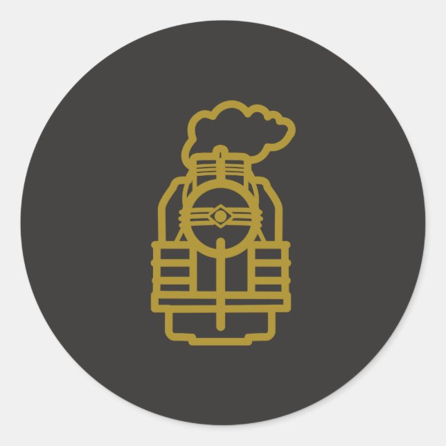 STEAM Powered Show Train Stickers (Vorderseite)